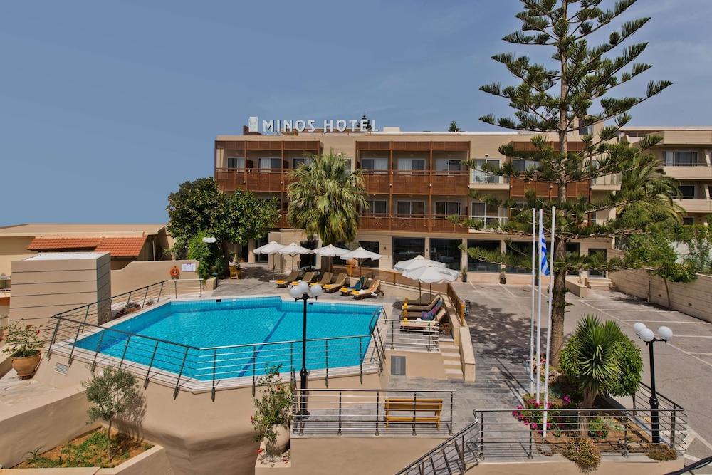 Minos Hotel Rethymno Exteriér fotografie