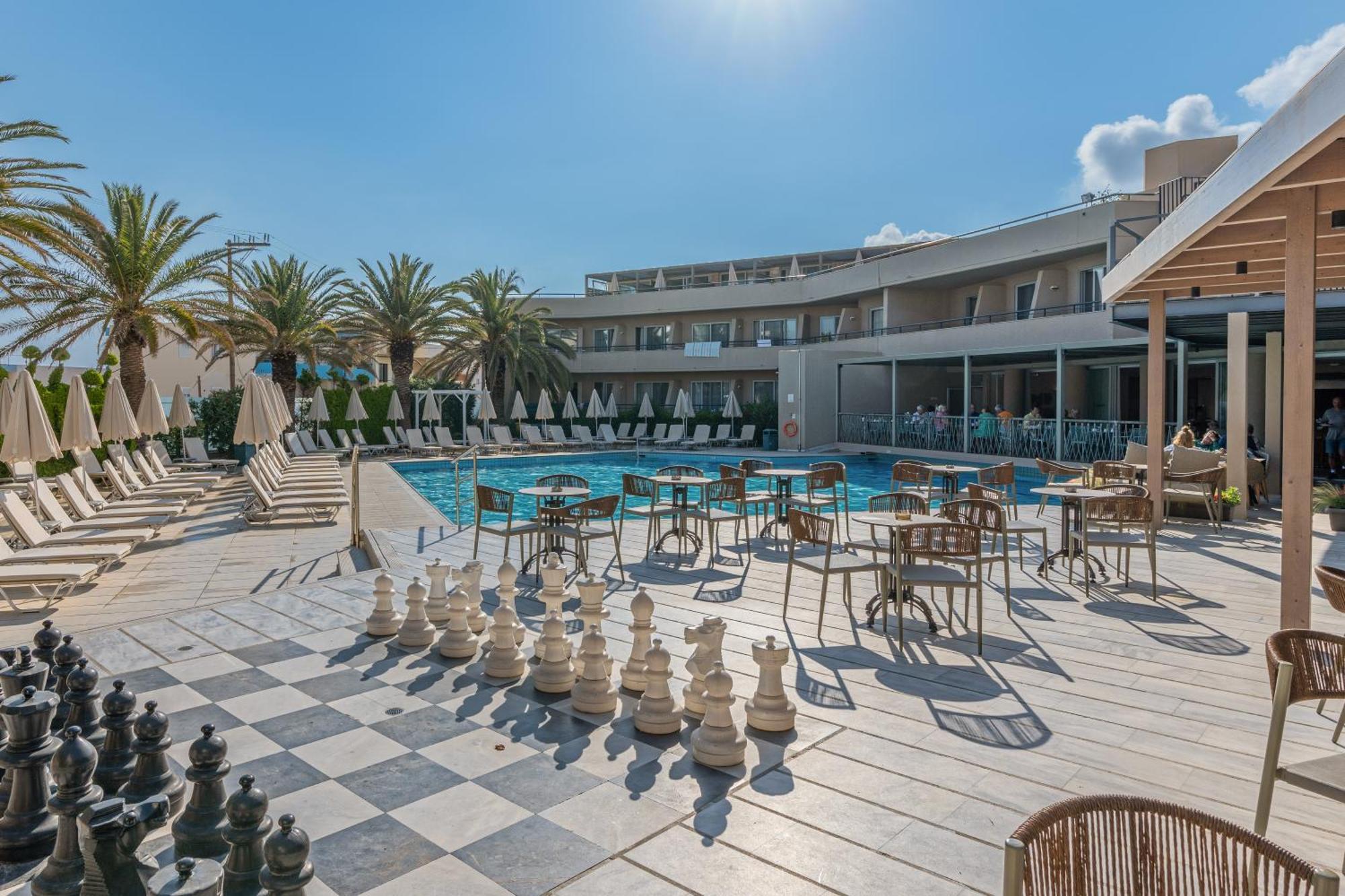 Minos Hotel Rethymno Exteriér fotografie