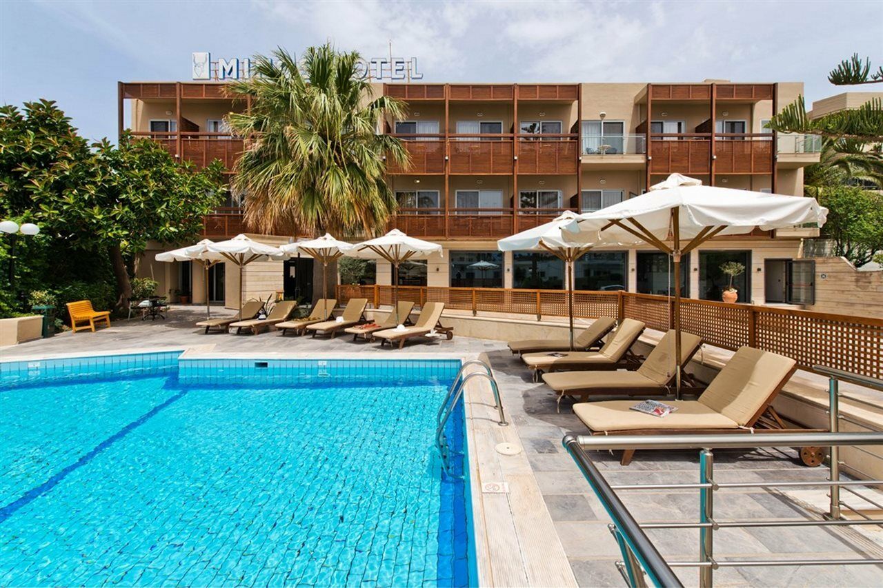 Minos Hotel Rethymno Exteriér fotografie