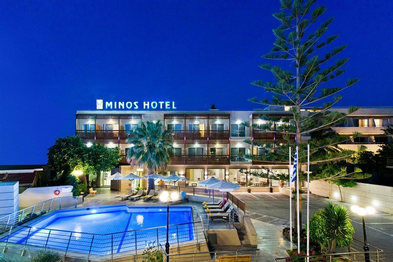 Minos Hotel Rethymno Exteriér fotografie